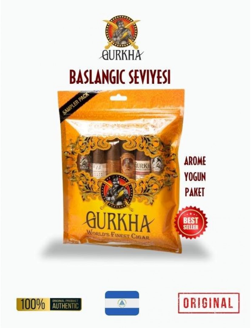 gurkha sample pack orange 6'lı