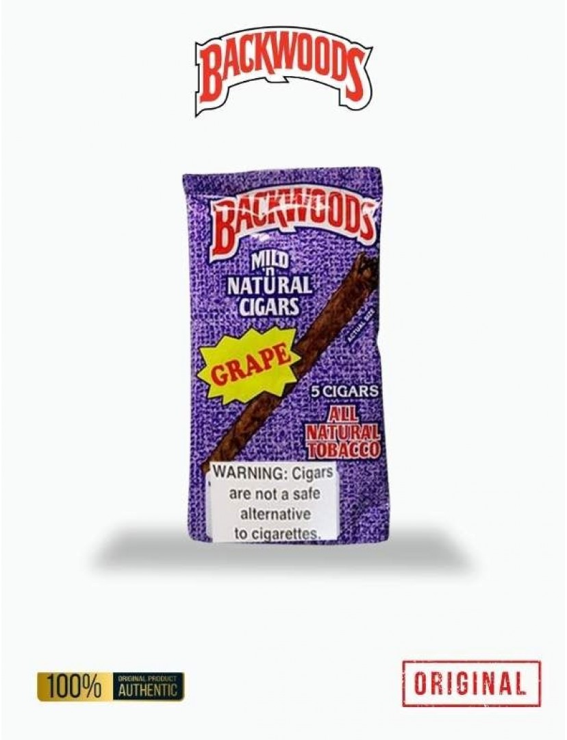 Backwoods grappe Cigars pack 5's