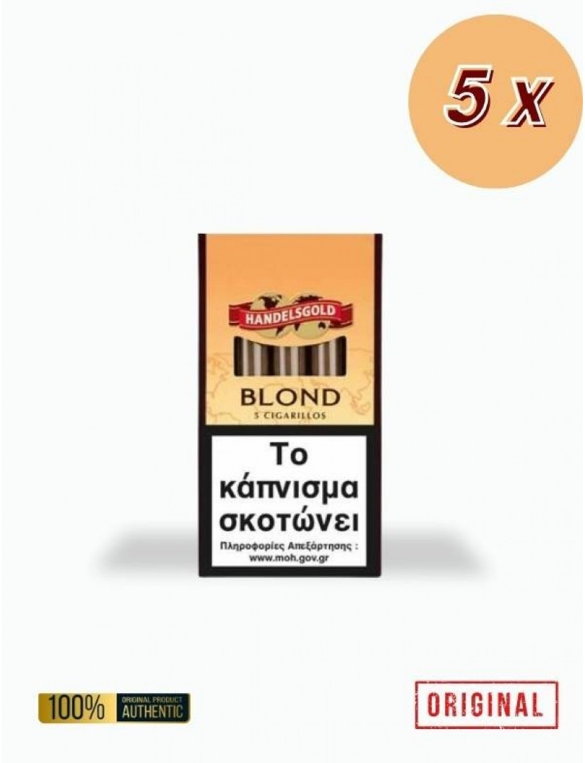 HANDELSGOLD BLOND CIGARILLOS 5S