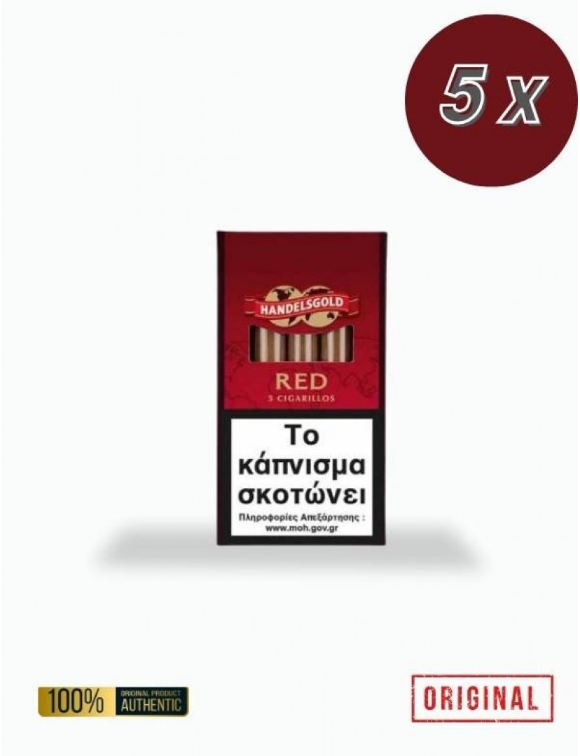 HANDELSGOLD RED CIGARILLOS 5S