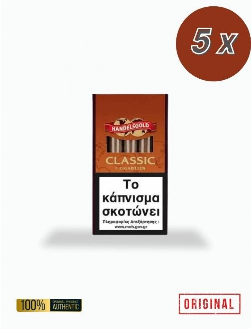  HANDELSGOLD CLASSIC CIGARILLOS 5S