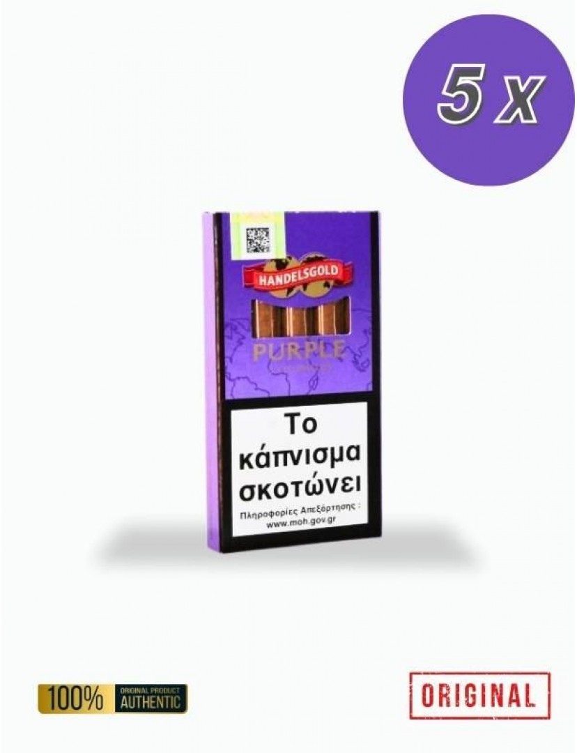 HANDELSGOLD PURPLE CIGARILLOS 5S