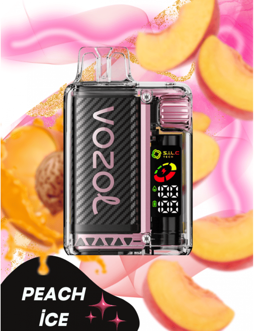 vozol vista peach ice 20000