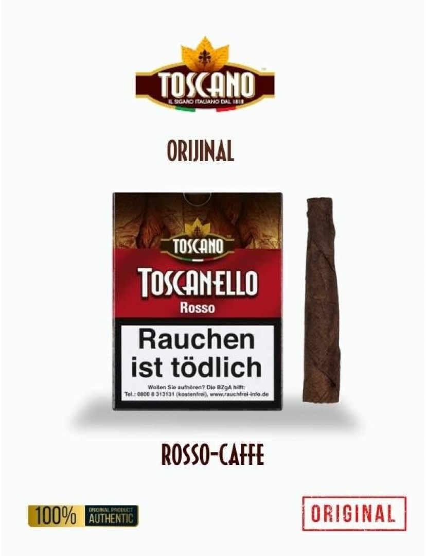 Toscanello rosso caffe-5'li-kahve aromalı